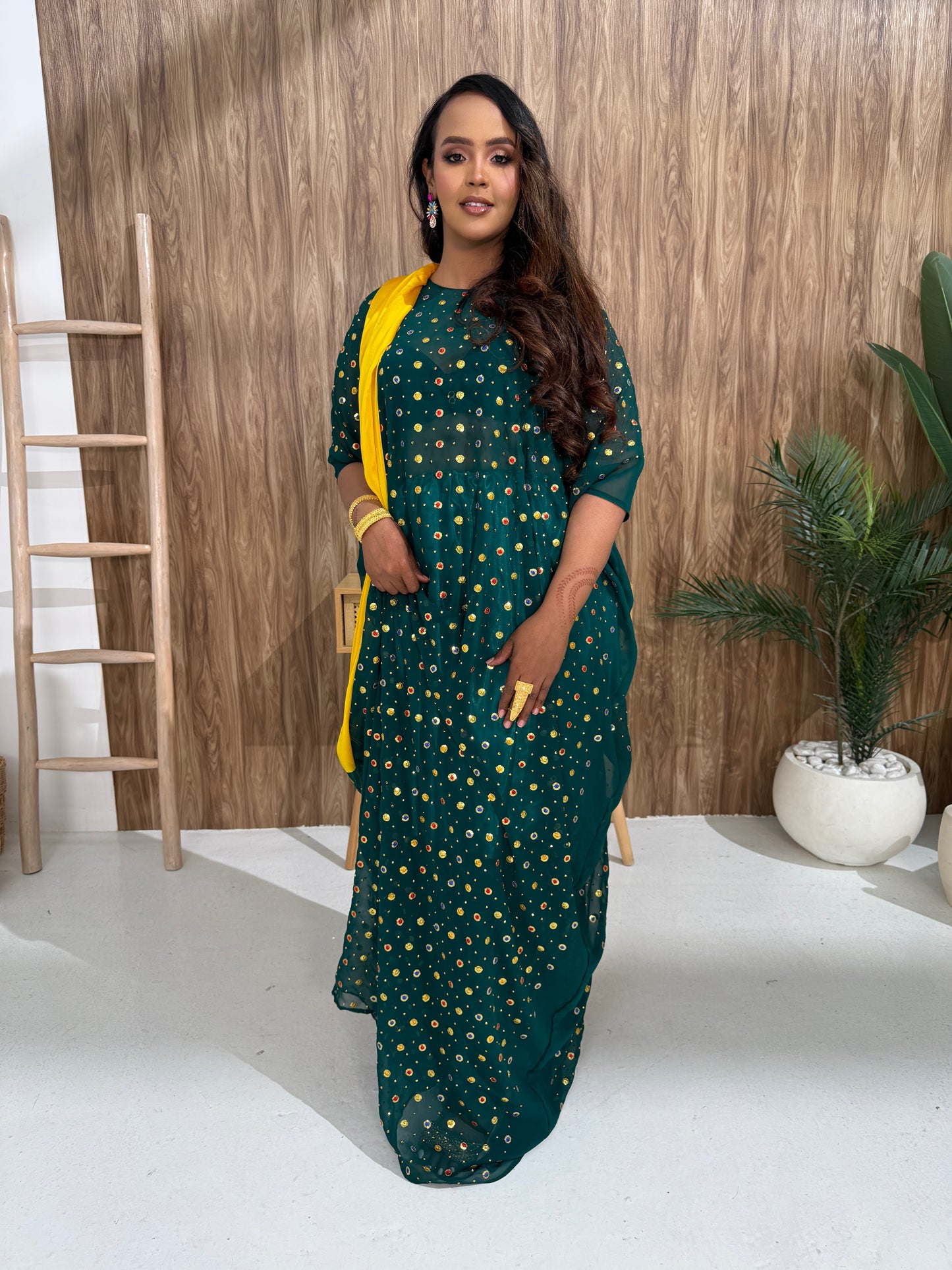 Layla Teal Green